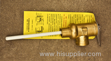 temperature and presssure relief valve