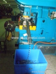 Progressive mould for metal stamping dies