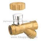 Magnetic temperature locking ball valve