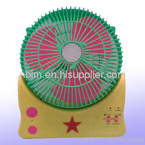 AC & DC Workable Solar Table Fan Online