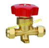 Flare type hand valve (shut off valve refrigeration parts HVAC part)