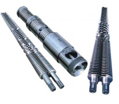 conical twin screw barrel