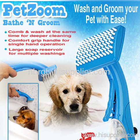 Pet zoom bathe'n groom