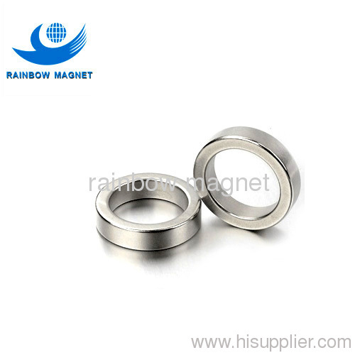 Sintered NdFeB magnet ring.Super strong permanent magnet