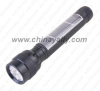 LED solar flashlight