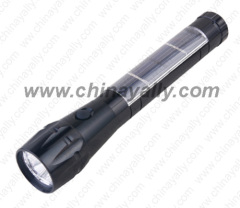 LED solar torch