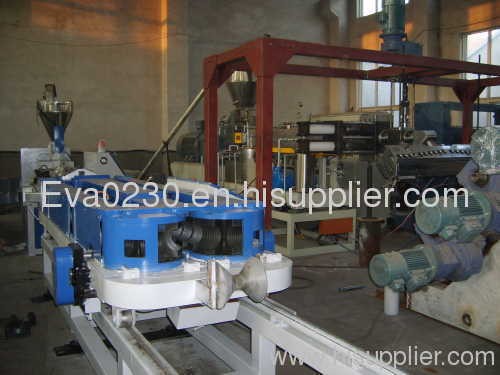 HDPE / PVC double wall corrugated pipe production line