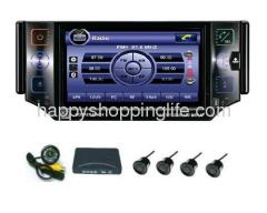 5 Inch Car Multimedia with DVD GPS Resersing Sensors and Camera