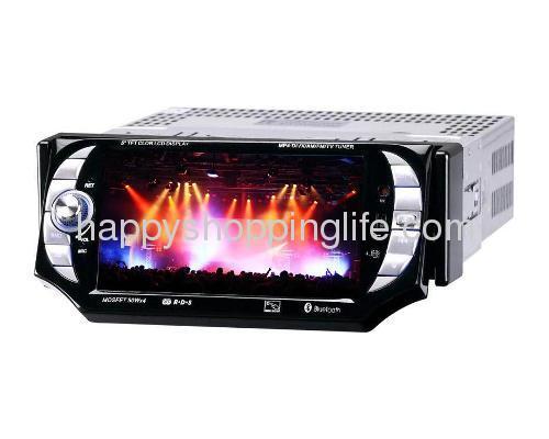 5 Inch One-Din Standard Car DVD Player with Touch Screen TV FM