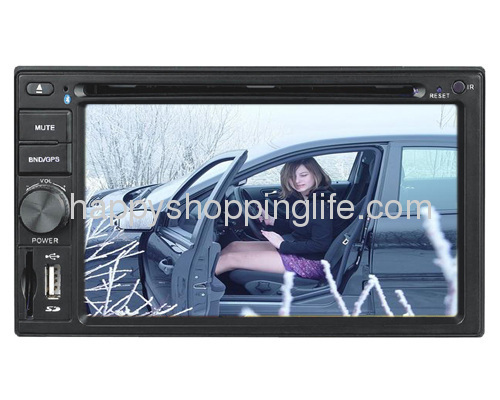 2Din Universal Car DVD Player with GPS iPod Bluetooth