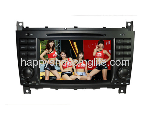 Mercedes Benz C-Class DVD Navigation with DVB-T CAN Bus RDS