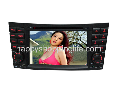 Car DVD Player with GPS ATSC IPOD for Mercedes Benz E-Class W211