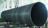 Large diameter high carbon steel spiral welded pipe