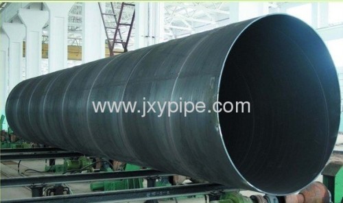 Large diameter spiral welded pipe