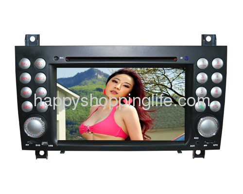 Car DVD Navigation with ATSC CAN Bus for Mercedes Benz SLK R171