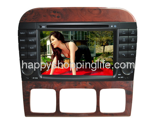 DVD Radio with GPS BT CAN Bus for Mercedes Benz W220 (1998-2005)