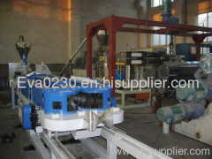 HDPE / PVC double wall corrugated pipe production line