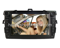 Luxury 2 Din Car DVD Player for Toyota Corolla with GPS, DVB-T