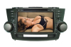 HD DVD Player with GPS Navigation TV IPOD for Toyota Highlander