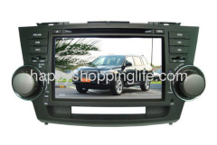 Toyota-Highlander DVD Player with GPS, DVB-T 8 Inch HD Screen