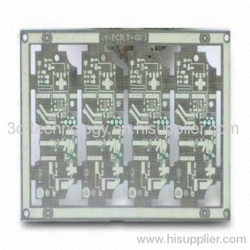 Four layer High Frequency PCB with HAL surface treatment