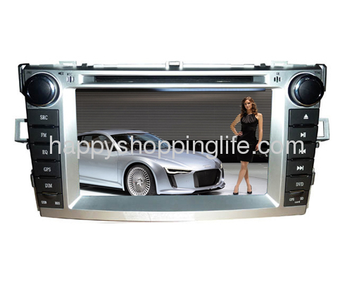 7 inch DVD Radio for Toyota Verso - GPS Navigation DVB-T RDS USB