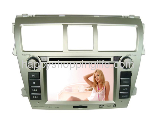 Toyota Vios DVD Radio with GPS System Digital TV ISDB-T