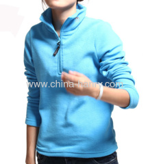 Womens 1/4 Zip Fleece Sweater