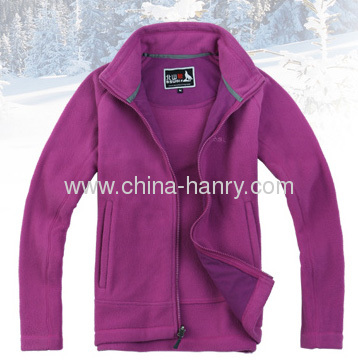 Womens Zip Up Fleece Jacket