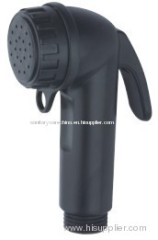 Black Plastic Diaper Sprayer Bidet Shower Modern Design