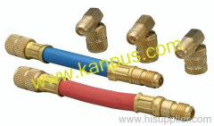 Refrigeration charging tool (charging hose)