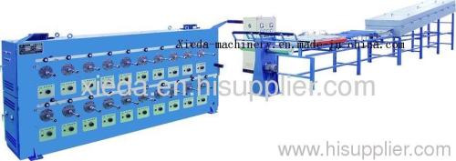 Bare copper conduit annealing machine