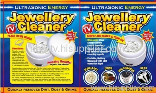 Ultra sonic jewellery cleaner