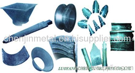 Wearing parts of equipments in steel enterprises