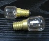 E-14 Oven lamp 15w/25w with brass base