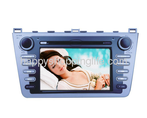 7 Inch Navi System with DVD Player Radio TV Can Bus for Mazda6