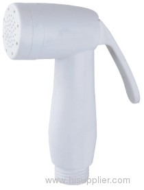 Lovely Model Toilet Mini Shower Heads In White Plastic