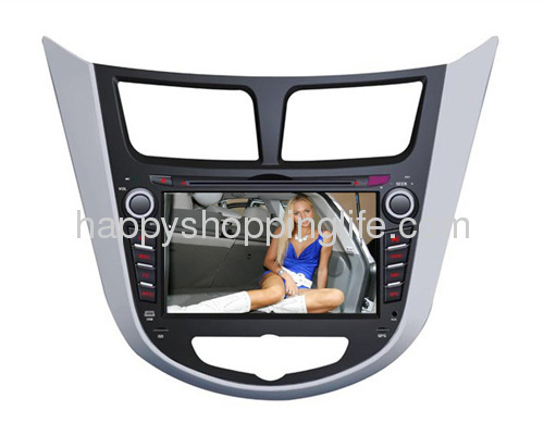 Car DVD with GPS Navigation for Hyundai Verna/ Solaris/ Accent