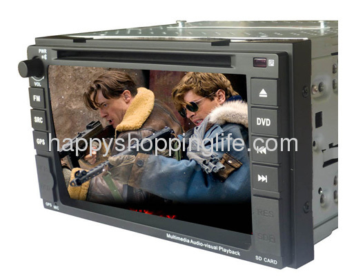 Touch Screen Car DVD with DVB-T GPS 6.2 Inch Special Nissan