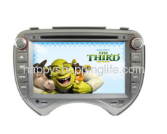 vSpecial DVD Player with GPS Navigation ISDB-T for Nissan March