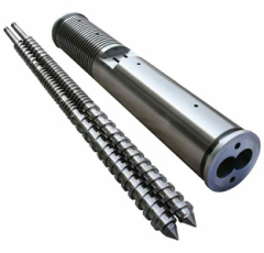 Bimetallic parallel screw