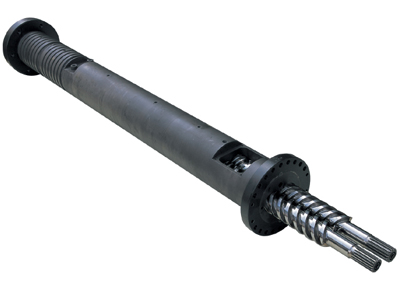 bimetallic parallel twin screw barrel