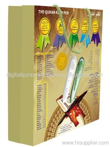quran read pen M9 4GB can read word by word with bukhari and talking dictionary book
