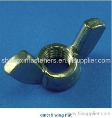 DIN315 wing nut DIN1587 cap nut DIN1624 T-nut DIN985 982 nylon lock nut DIN6334 hex coupling nut