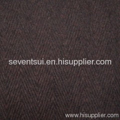 70%cashmere +30%wool herringbone fabric