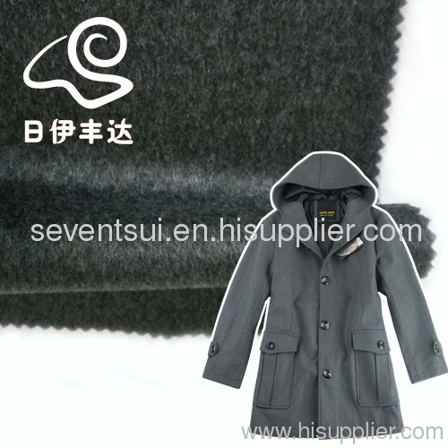 Army green overcoat fabric