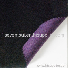 Double-faced wool fabric