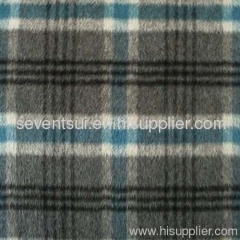 double faced overcoat fabric---plaid