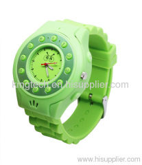 fresh green watch phone for girl
