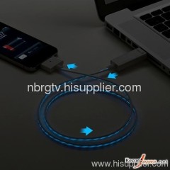 Visible light charge cable
